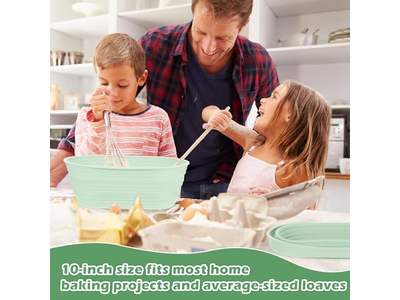 Large Oval Basket Small Bread Mixing Bowl Wooden Dough-Rising Sourdough Banneton